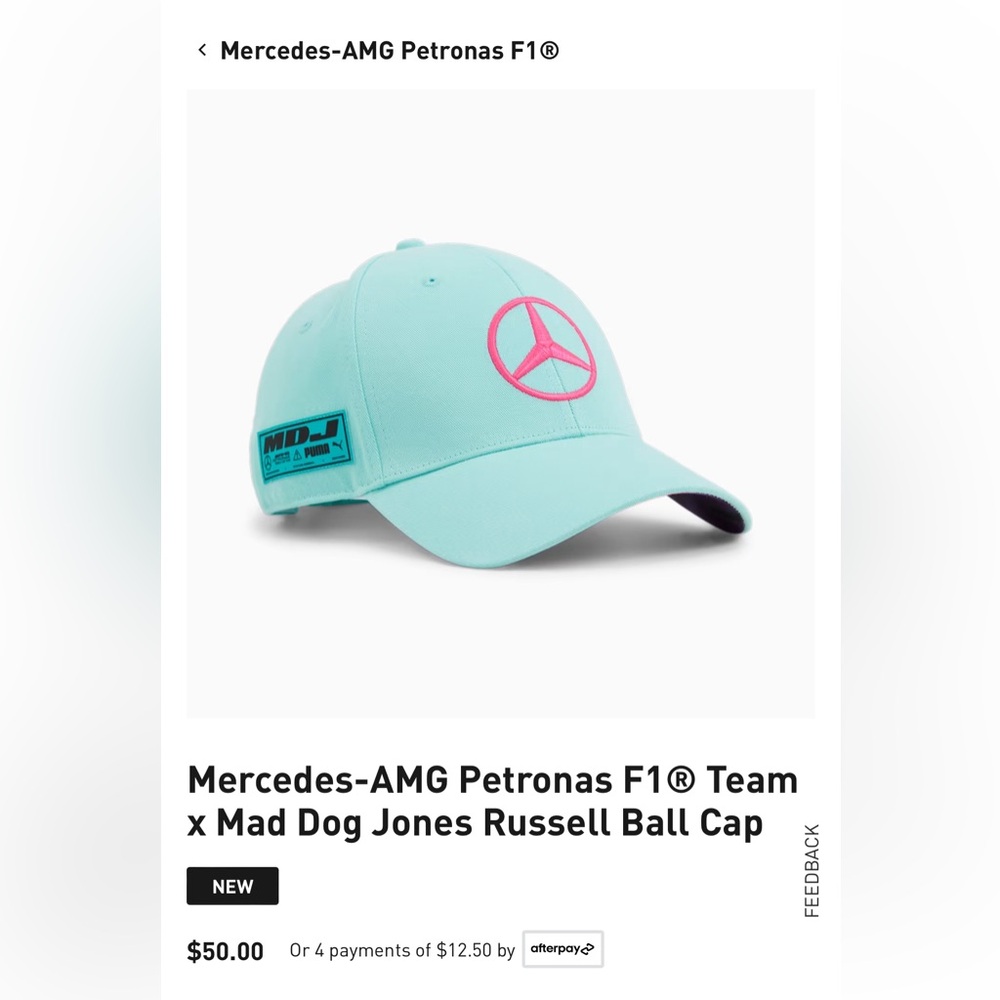 Mercedes-AMG Petronas F1® Team x Mad Dog Jones Russell Ball Cap